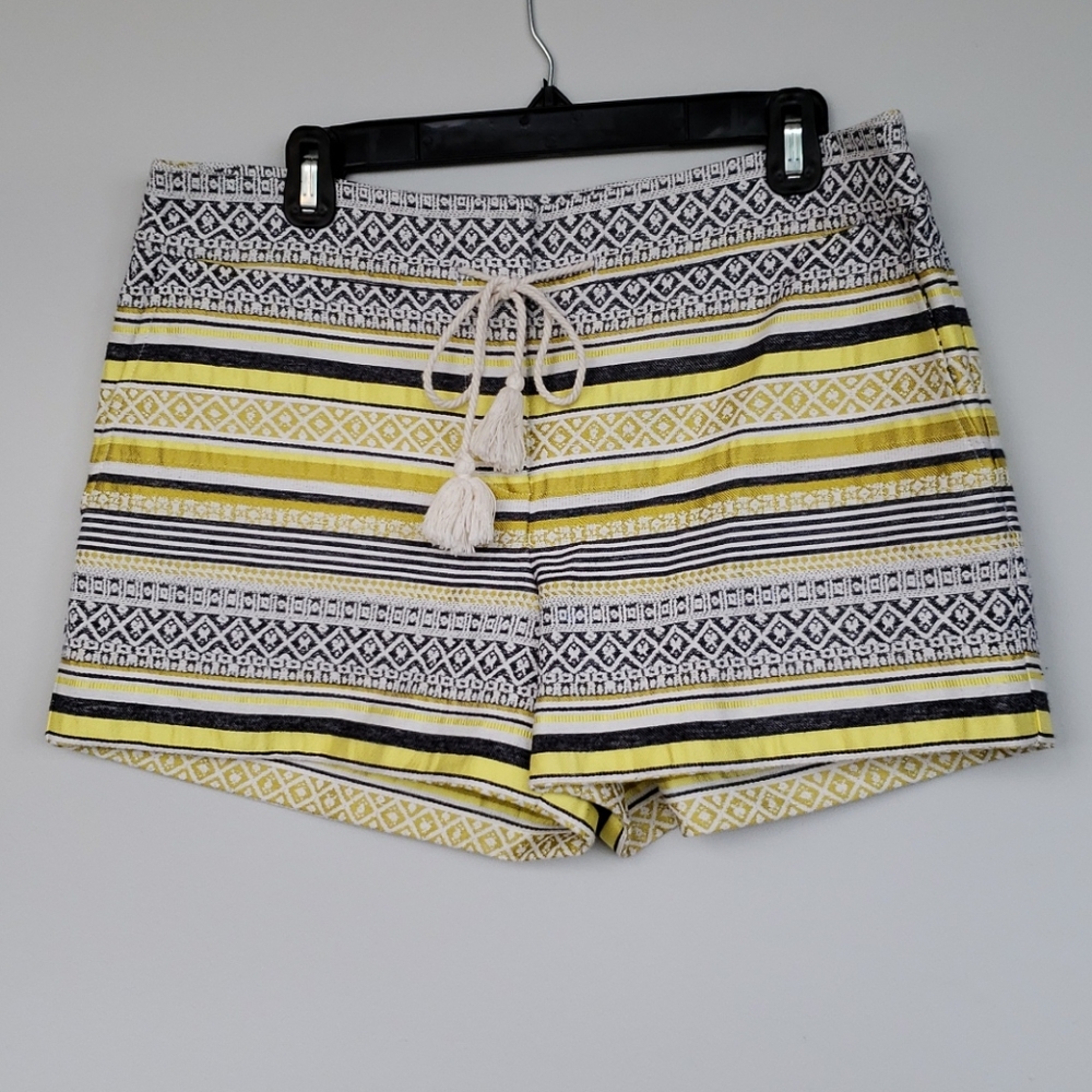 LOFT The Riviera Short boho yellow pattern